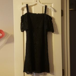NWT WHBM Black Lace Dress